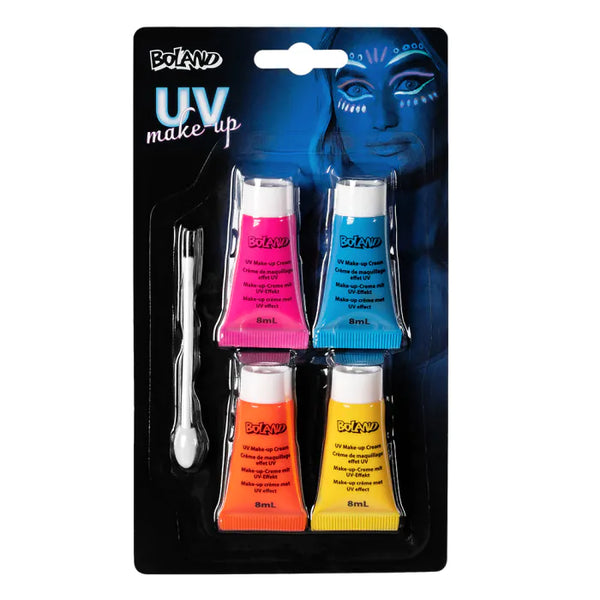 Face paint kit UV neon