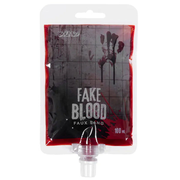 Bag fake blood