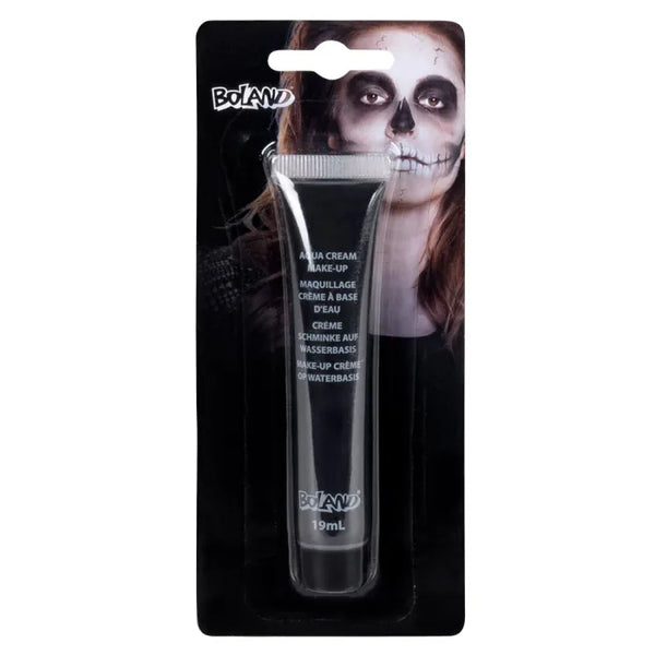 Tube aqua cream face paint black
