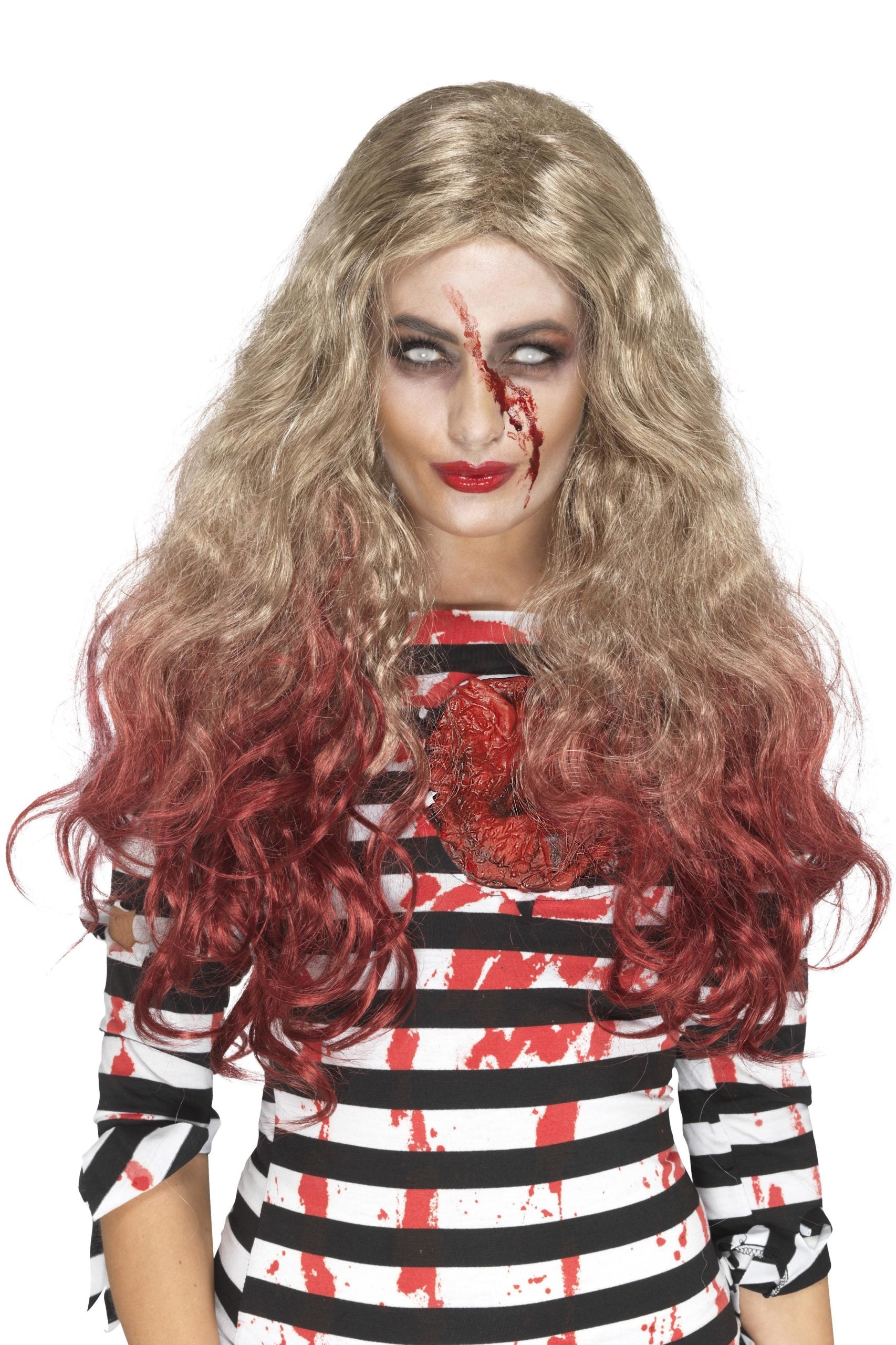Deluxe Zombie Blood Drip Wig