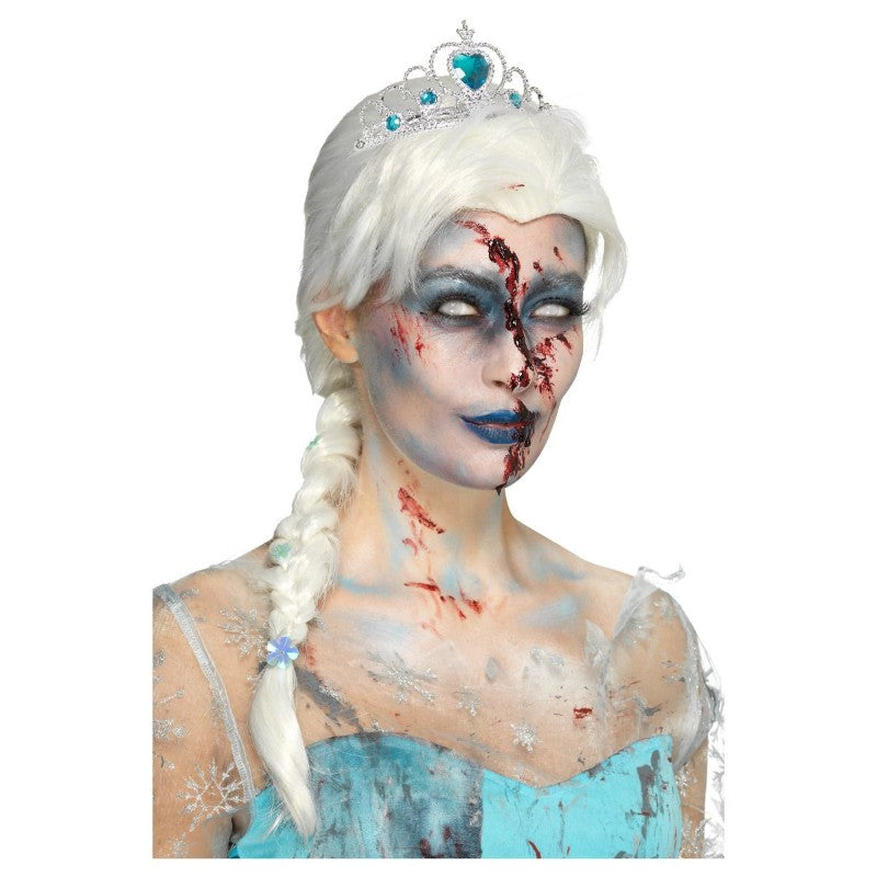 Zombie Froze To Death Wig, White
