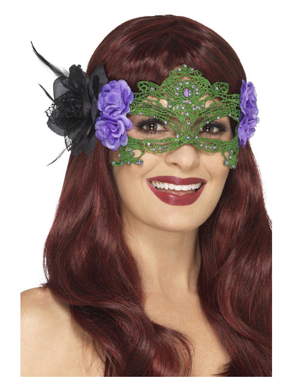 Lace Filigree Witch Eyemask