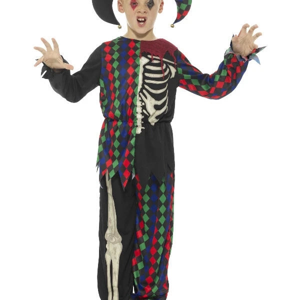 Skeleton Jester Costume
