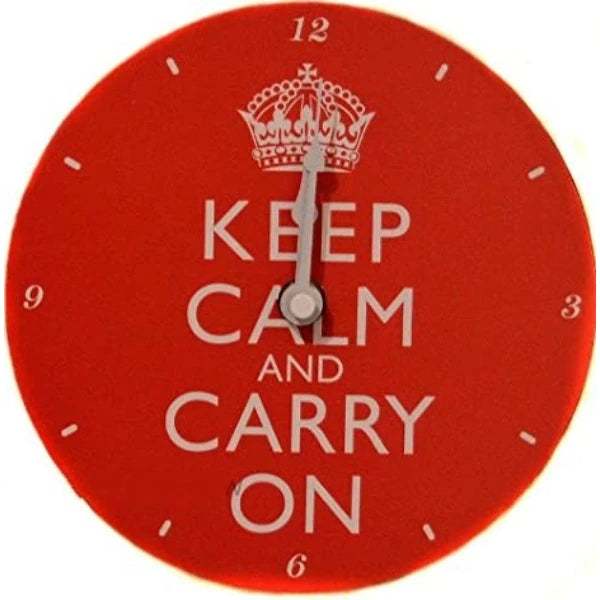 Clock - Keep Calm and Carry on