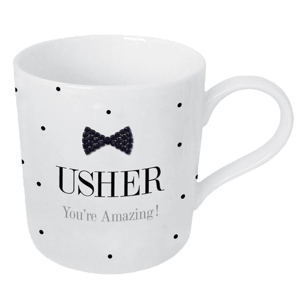 Mad Dots Black Tie Mug
