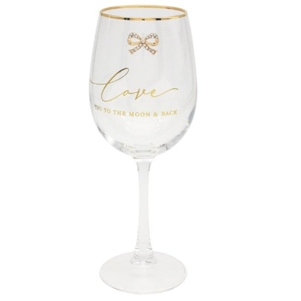 Wine glass Love You