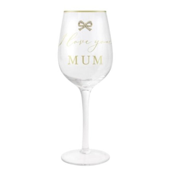 Wine glass Mum