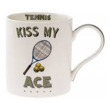 Tennis "Kiss My Ace" Sports Mug
