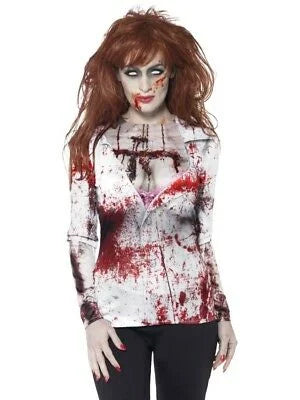Zombie Print Top Shirt