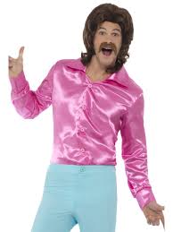 60s Shirt, Pink - M