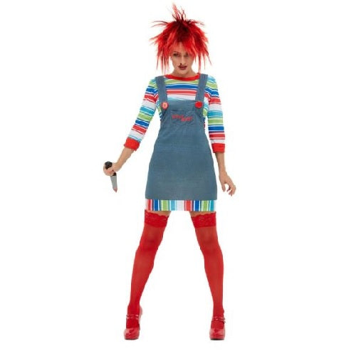 Chucky Ladies Costume Blue