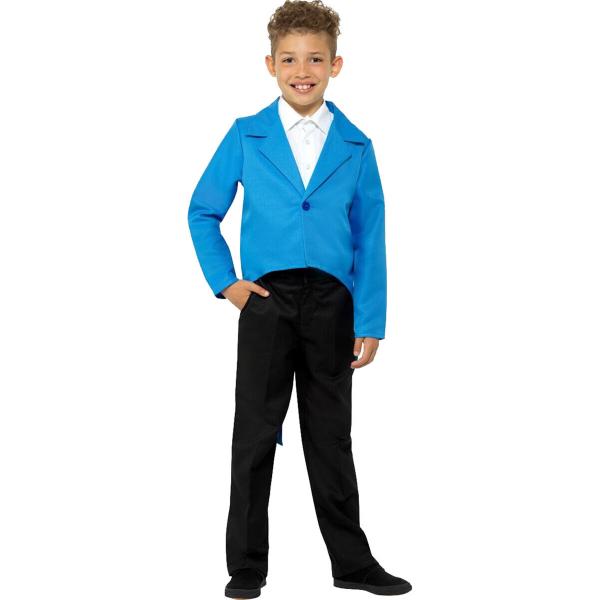 Tailcoat Blue Unisex Costume 4-6 years