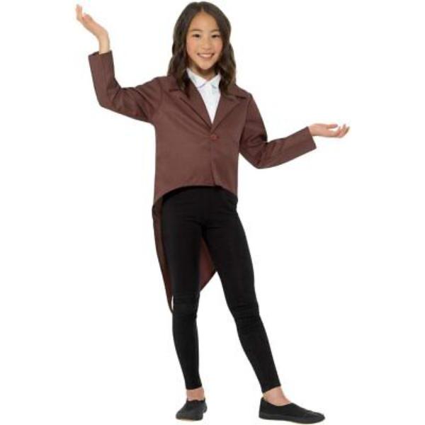 Tailcoat Brown Unisex Costume 7-9 years