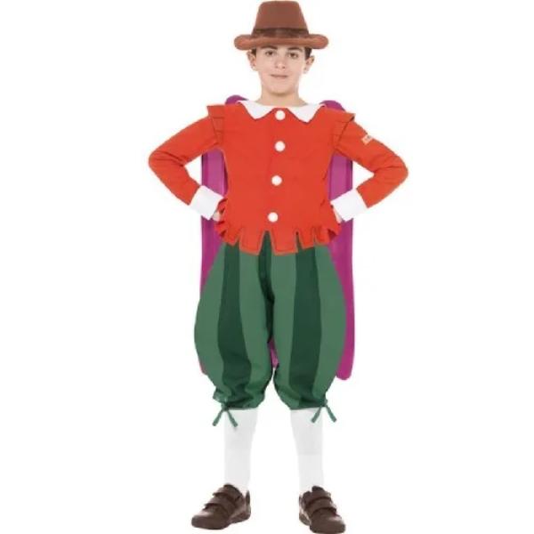 Cuy Fawkes Boy Costume 10-12 years