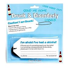 Drunks & Disorderly Labels