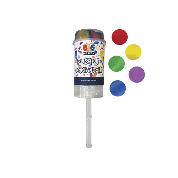 Push Up Sparacoriandoli Multicolor Metal