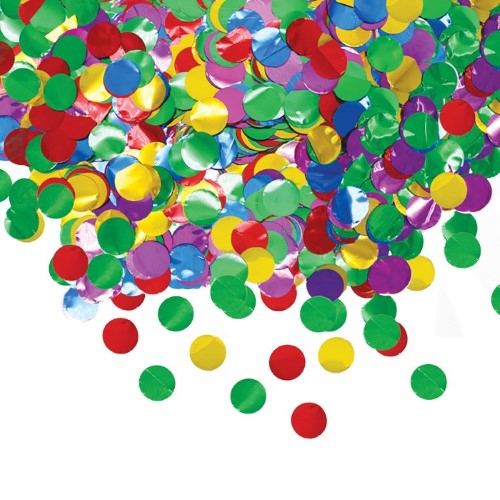 Confetti, Round foil Metal