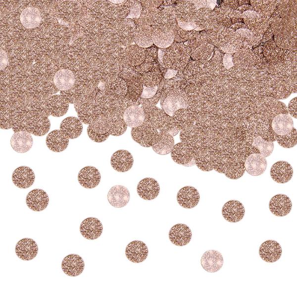 Confetti Rose Gold Glitter