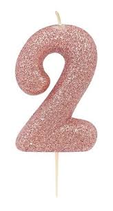 No. 2 - Rose Gold with glitter