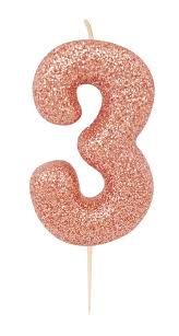 No. 3 - Rose Gold with glitter