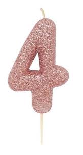 No. 4 - Rose Gold with glitter