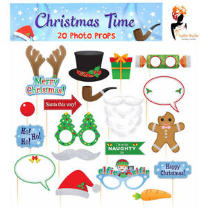 20pc Christmas Photo Prop Set