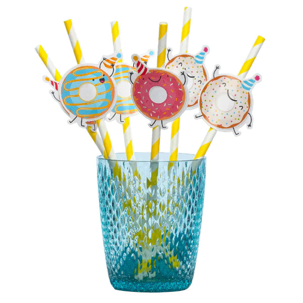 Paper straws Donut