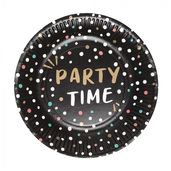 Paper plates 'Party Time'