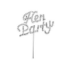 Diamante Hen Party Cake Topper Decoration