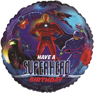 Balloon Have a Super Hero Birthday