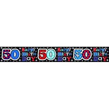 Banner Wall - Age 50