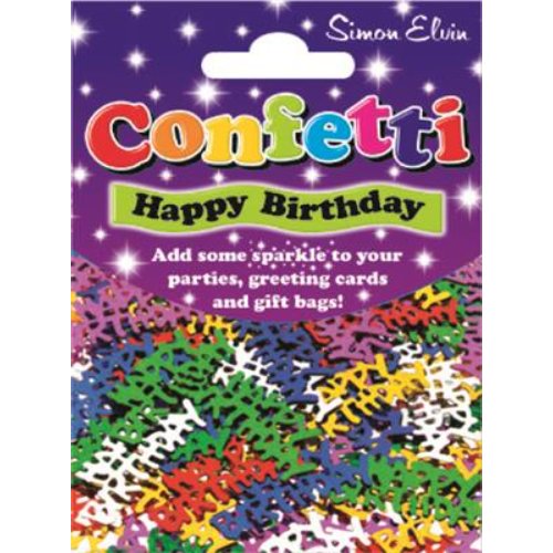 Confetti Happy Birthday Multicolour