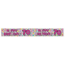 Banner 70th Birthday