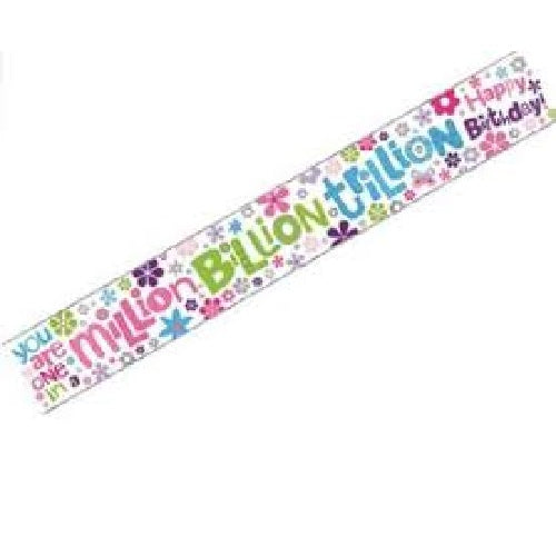 Banners Billion Happy Birthday