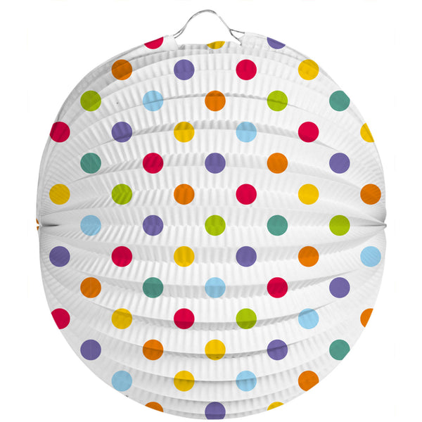 Round Lantern Dots - 22 cm