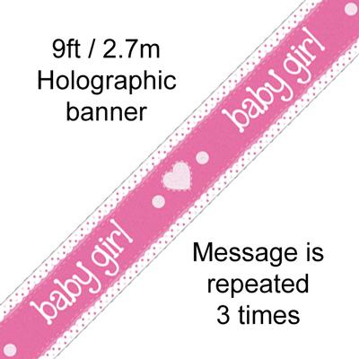 Banner, Baby Girl