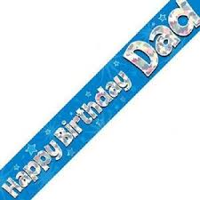 Banner - Happy Birthday Dad