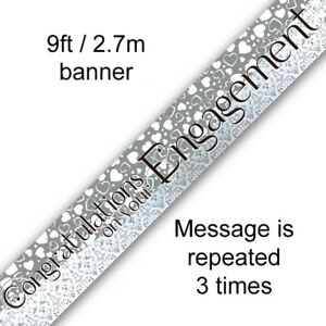 Banner, Congratulations on your Engagement