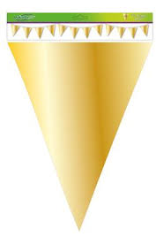Gold bunting