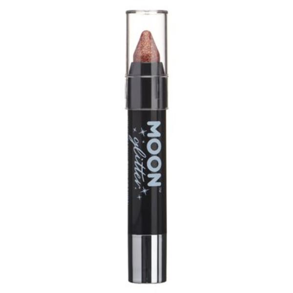 Face and Body Crayon Holographic Glitter Rose Gold
