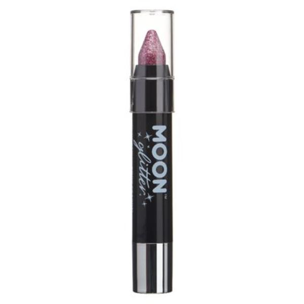 Face and Body Crayon Glitter Pink