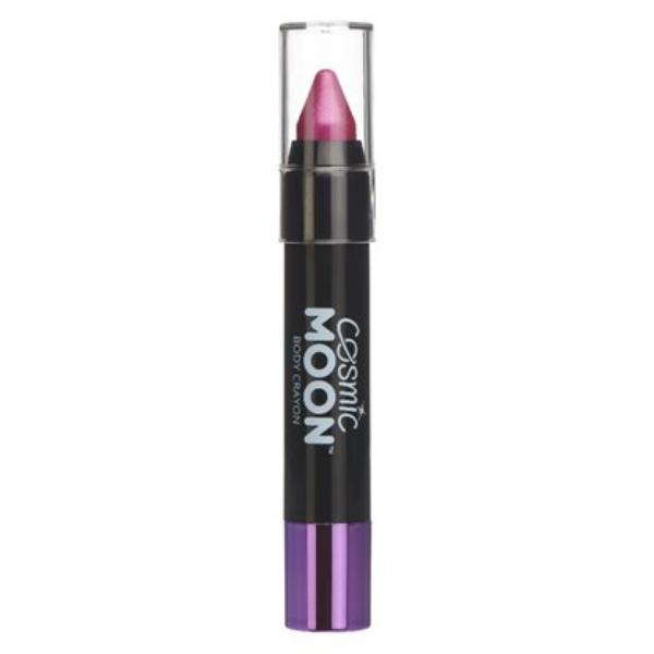 Metallic Face and Body Crayon Pink