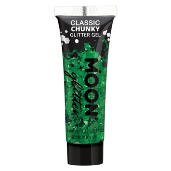 Chunky Glitter Gel Green