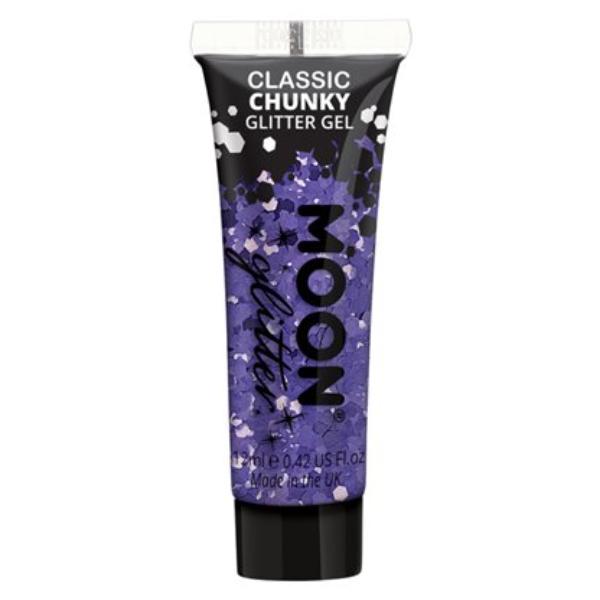 Chunky Glitter Gel Purple