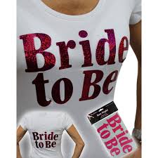 Bride to be iron transfer