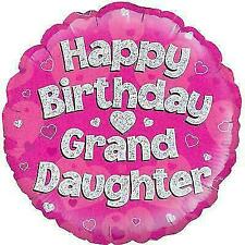 Balloon-Happy Birthday Granddaughter