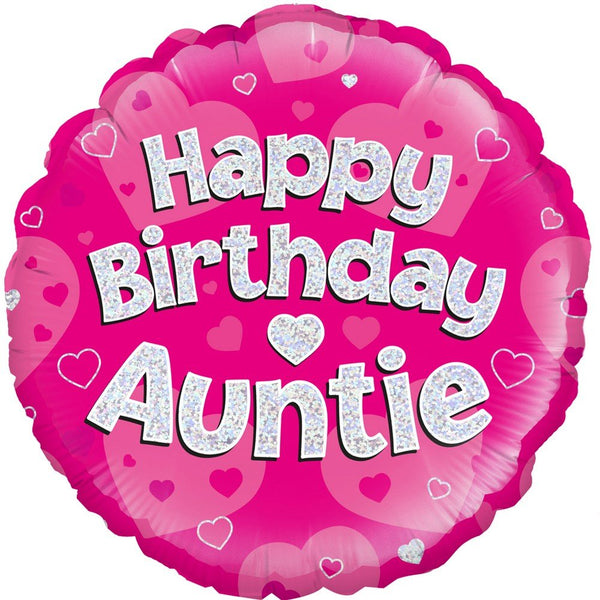 Balloon-Birthday Auntie
