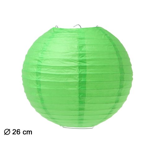 LANTERN 26CM GREEN