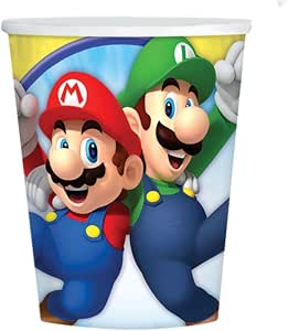 Cups Super Mario 266ml 8pcs