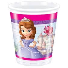 Sofia The First Cups X8